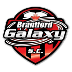 Logo klubu Brantford Galaxy