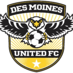 Logo klubu Des Moines United