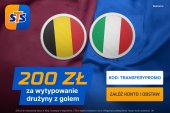 200 złotych za gola Belgii lub Włochów w hicie Ligi Narodów!