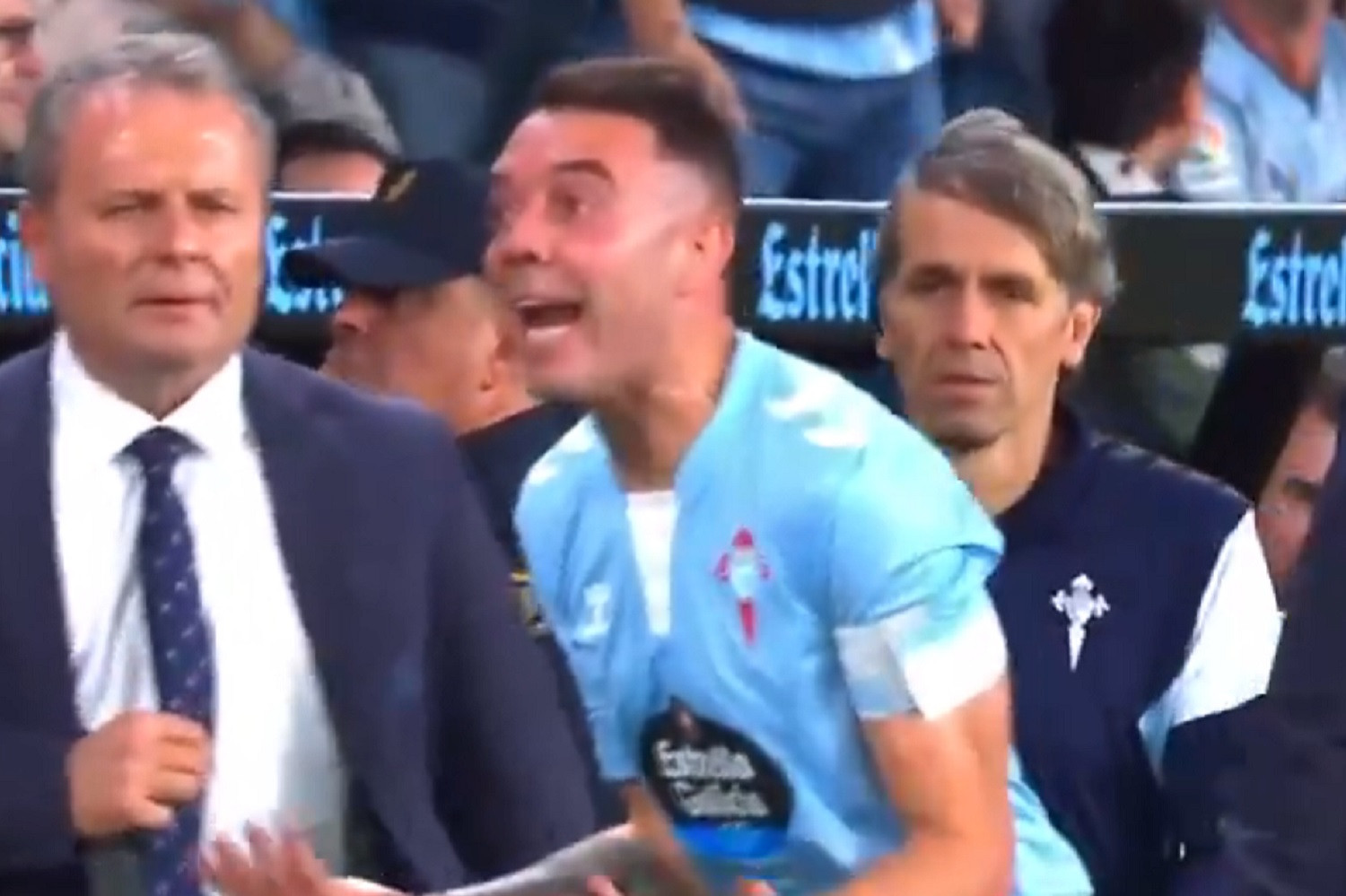 Iago Aspas wściekły. O sytuacji z meczu Barcelony znowu będzie głośno [WIDEO]