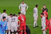 Nie podzielił się piciem. Średni gest w trakcie hitu Liverpool - Real Madryt