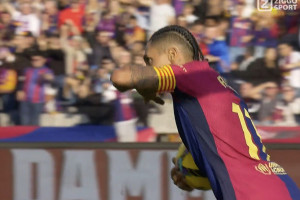 Ależ przymierzył! FC Barcelona wraca do gry [WIDEO]