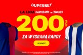 200 złotych za zwycięstwo FC Barcelony w meczu z Leganés!