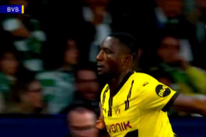 Serhou Guirassy jak rasowy snajper i wyborowy asystent. Borussia Dortmund pracuje na świetną zaliczkę [WIDEO]