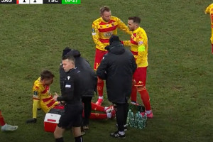 Jagiellonia Białystok osłabiona. Kontuzja podstawowego zawodnika