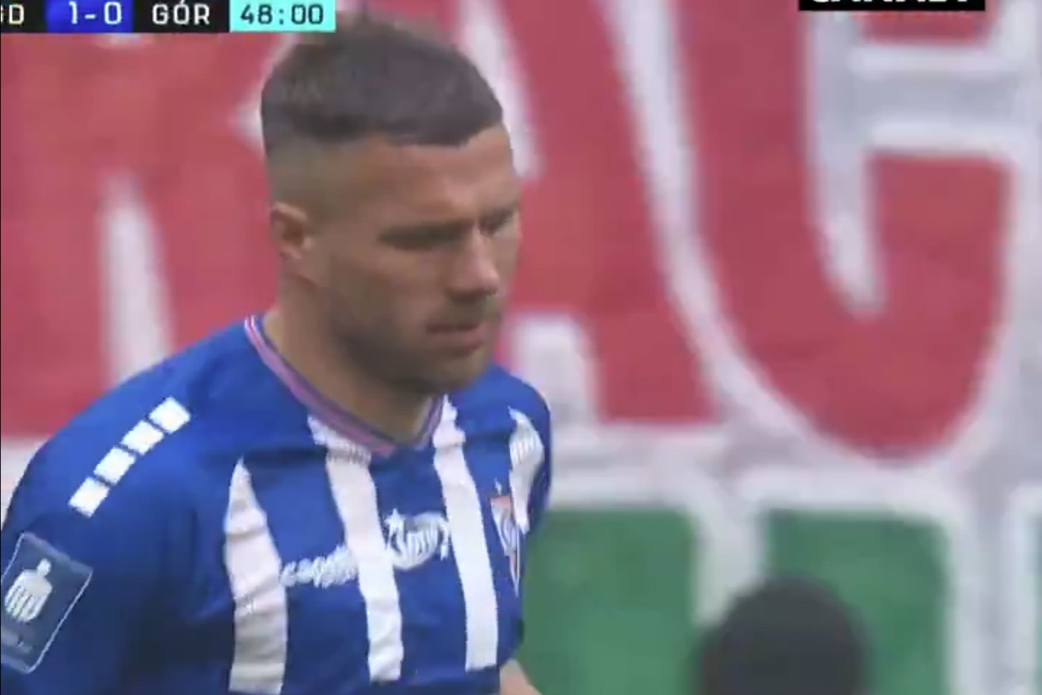 Lukas Podolski dał impuls! Górnik Zabrze pokazał charakter [WIDEO]