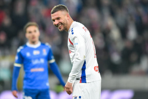Lukas Podolski z wiadomością do Kamila Grosickiego. Zrobiło się miło