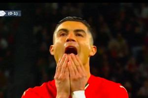 Cristiano Ronaldo nie wykorzystał rzutu karnego! [WIDEO]