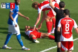 Diogo Leite znokautowany. Koszmarna scena w Bundeslidze [WIDEO]
