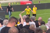 „... A jak nie, to wypier*****”. Kibice Wieczystej Kraków tracą cierpliwość [WIDEO]