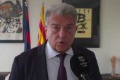 Joan Laporta krótko o pracy Szymona Marciniaka. Gorąco po półfinale Ligi Mistrzów