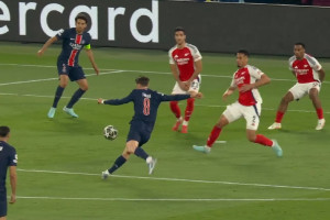Paryż eksplodował! Arsenal oddala się od finału Ligi Mistrzów [WIDEO]