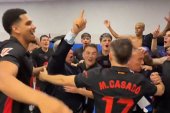 Tak FC Barcelona świętuje mistrzostwo. Nagrali Joana Laportę [WIDEO]