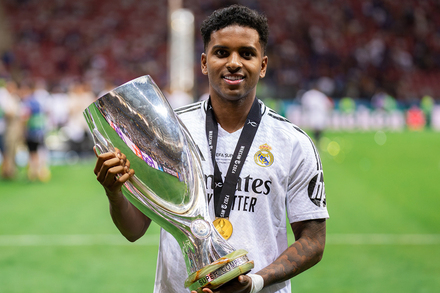 Rodrygo rozmawia z nowym klubem