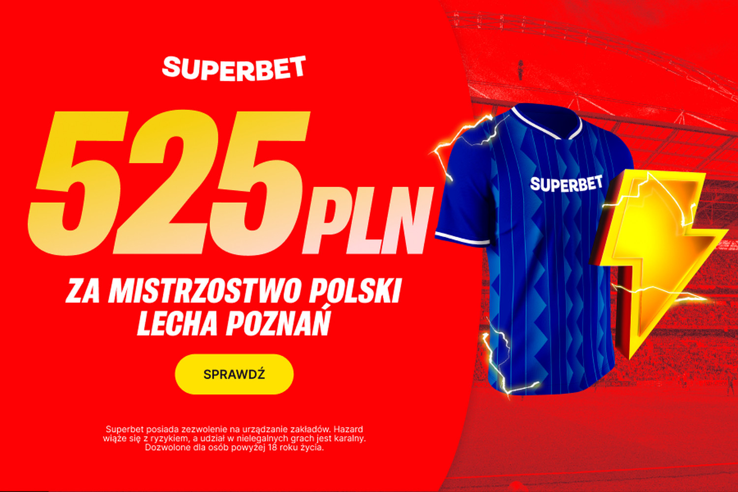 525 złotych za mistrzostwo Lecha Poznań!