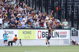 Kibice Pogoni Szczecin podziękowali dwóm byłym zawodnikom