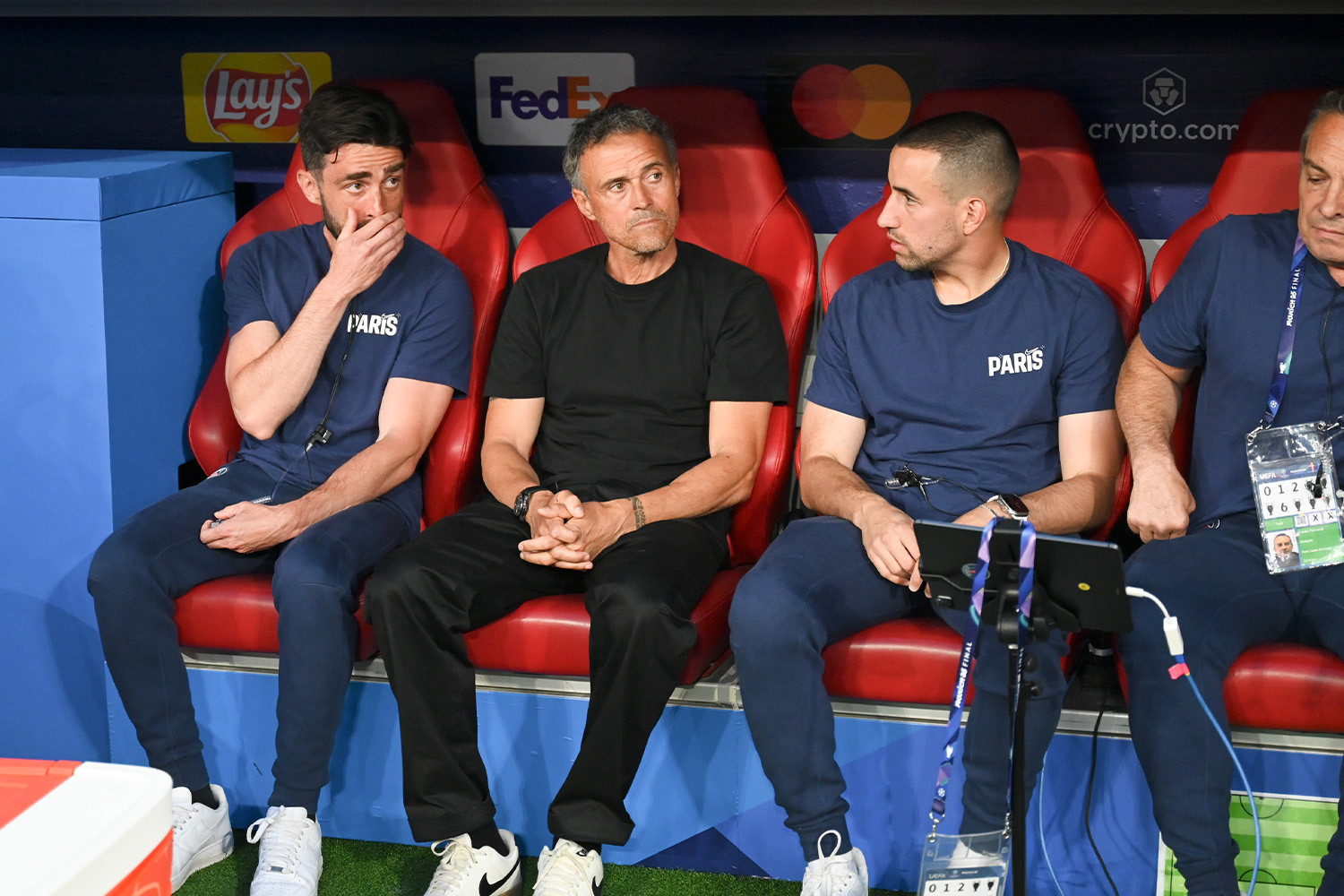 Luis Enrique po wygraniu Ligi Mistrzów z PSG