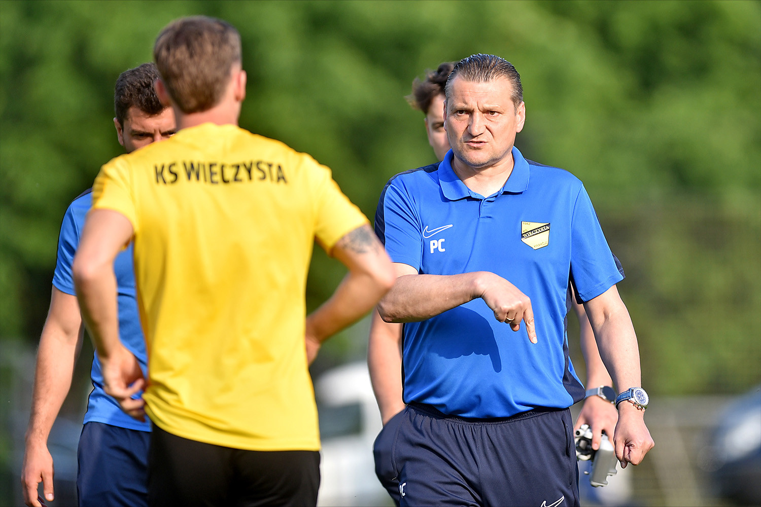 Trener Wieczystej Kraków zapytany o głównych kandydatów do wywalczenia awansu do Ekstraklasy