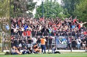 Kibice Wisły Kraków wsparli fanów rywala Wieczystej Kraków