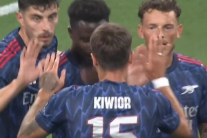 Jakub Kiwior popisał się. Bardzo ładna asysta w sparingu z Milanem [WIDEO]