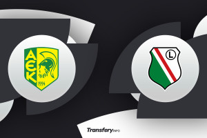 AEK Larnaka - Legia Warszawa: Składy na mecz eliminacji Ligi Europy [OFICJALNIE]