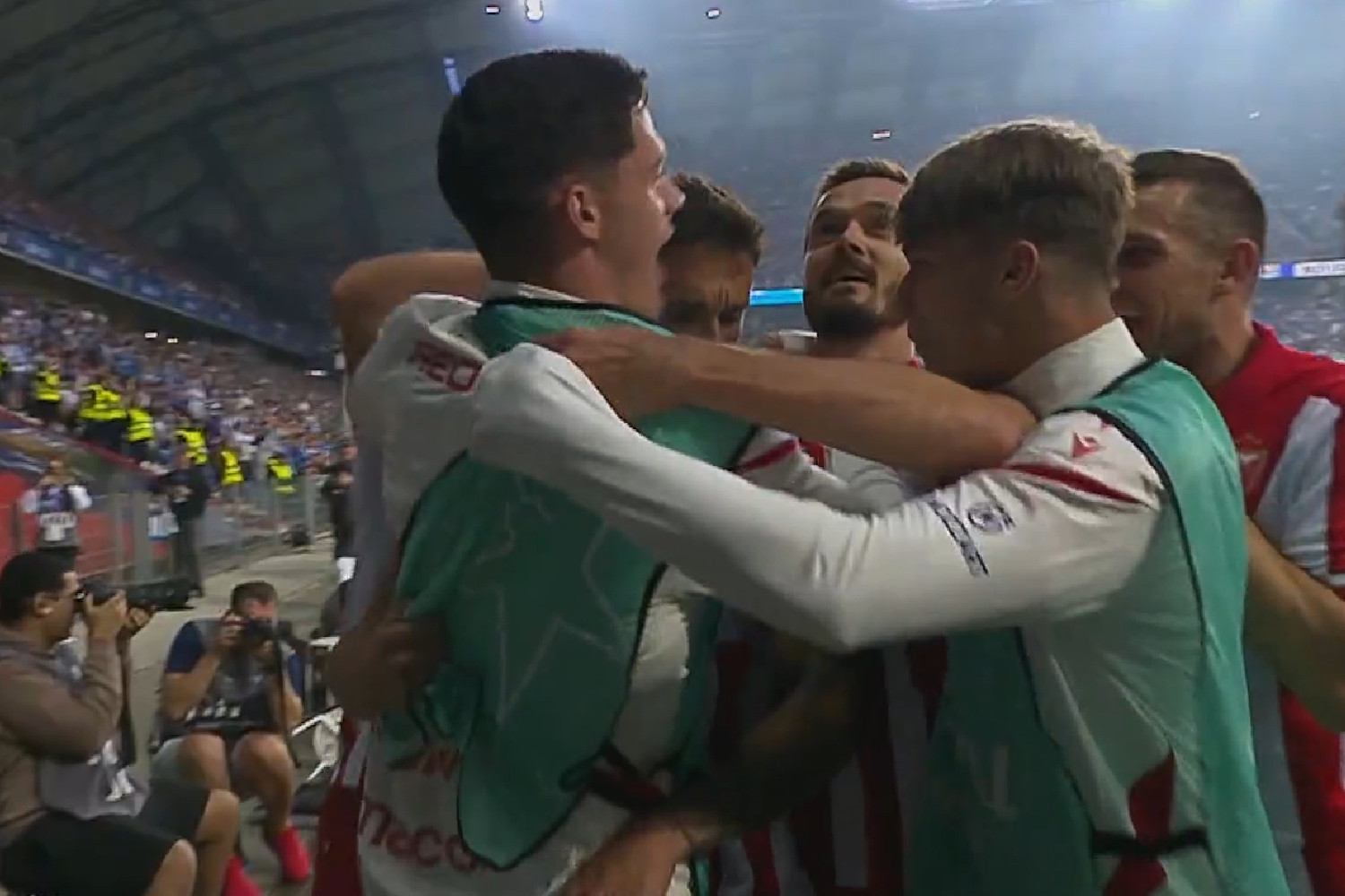 Falstart Lecha Poznań. Tak padł pierwszy gol Crvenej zvezdy [WIDEO]