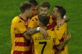 Jesús Imaz show! Jagiellonia Białystok prowadzi z Duńczykami [WIDEO]