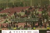 Gigantyczny skandal po meczu Rakowa Częstochowa. Szokujący transparent i wyzwiska od nazistów [WIDEO]