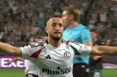 Legia Warszawa coraz bliżej Ligi Konferencji. Gol przy Łazienkowskiej [WIDEO]