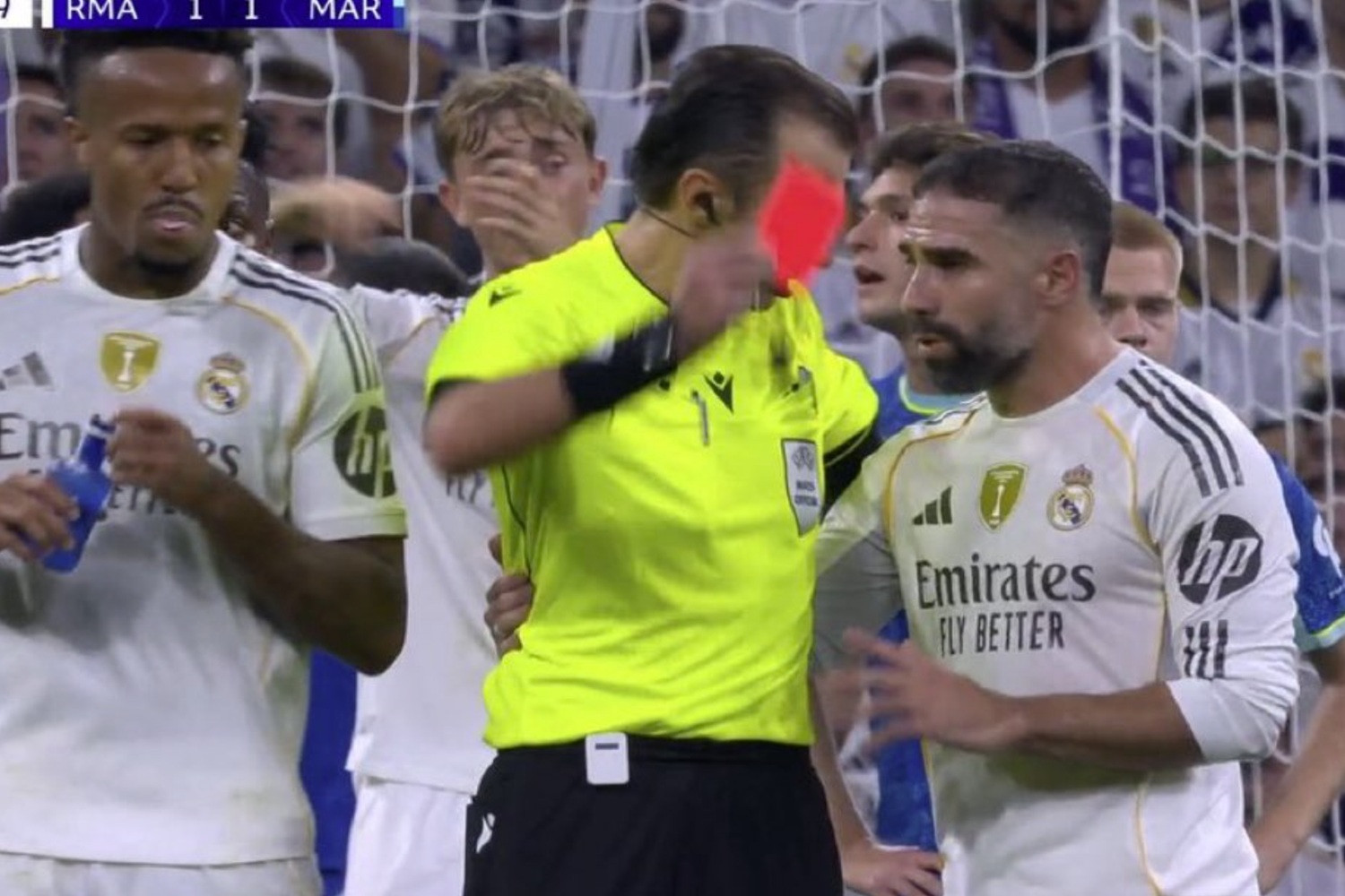 Za to Dani Carvajal dostał czerwoną kartkę! Real Madryt osłabiony