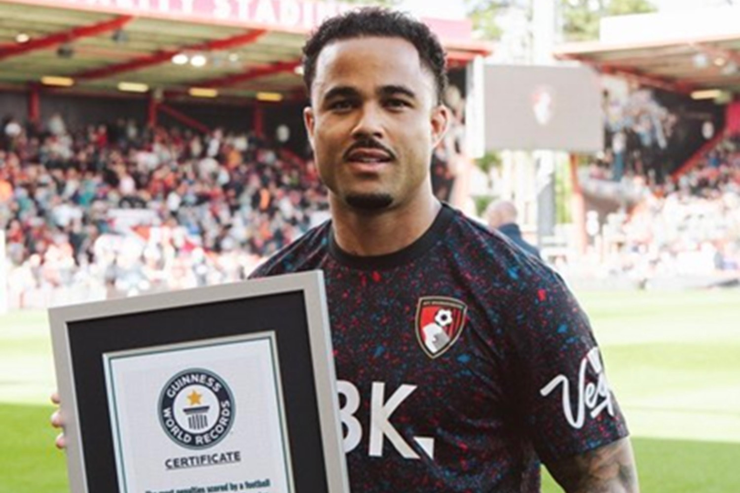 Justin Kluivert w Księdze Rekordów Guinnessa