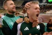 Konsekwentny Karol Świderski. Następny gol w Lidze Europy [WIDEO]