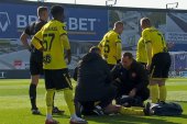 Pomocnik Widzewa Łódź zakończył mecz w 14. minucie