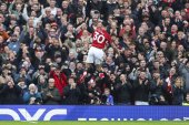 Benjamin Šeško z pierwszym golem na Old Trafford [WIDEO]