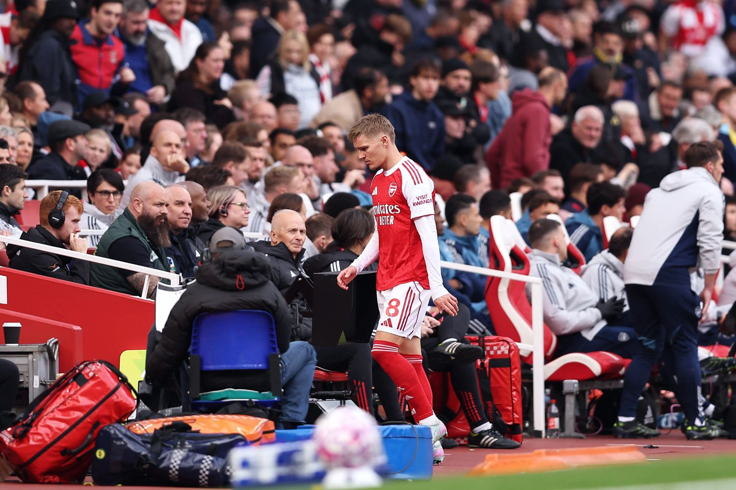 Martin Ødegaard wypadnie na dłużej? Pech nie opuszcza kapitana Arsenalu