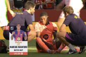 Marcus Rashford z nagrodą po laniu od Sevilli