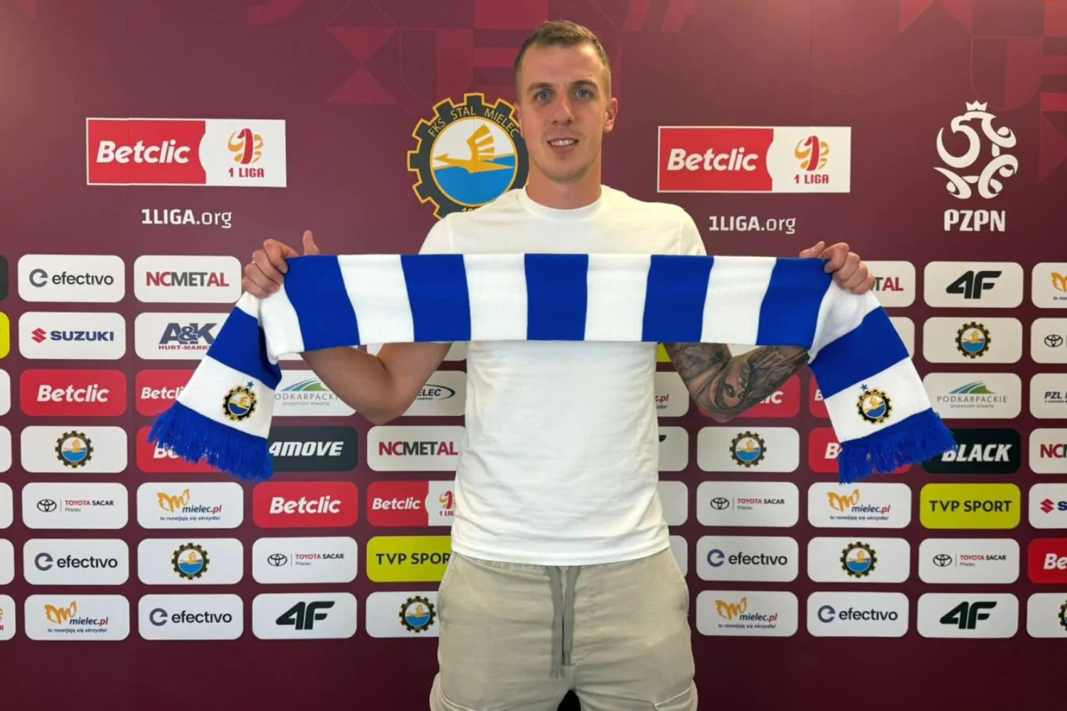 Stal Mielec ogłosiła transfer nowego napastnika [OFICJALNIE]