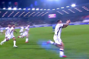 Rey Manaj zapewnił wygraną Albanii. Prowokacyjna cieszynka w stronę Serbów narobi mu problemów?