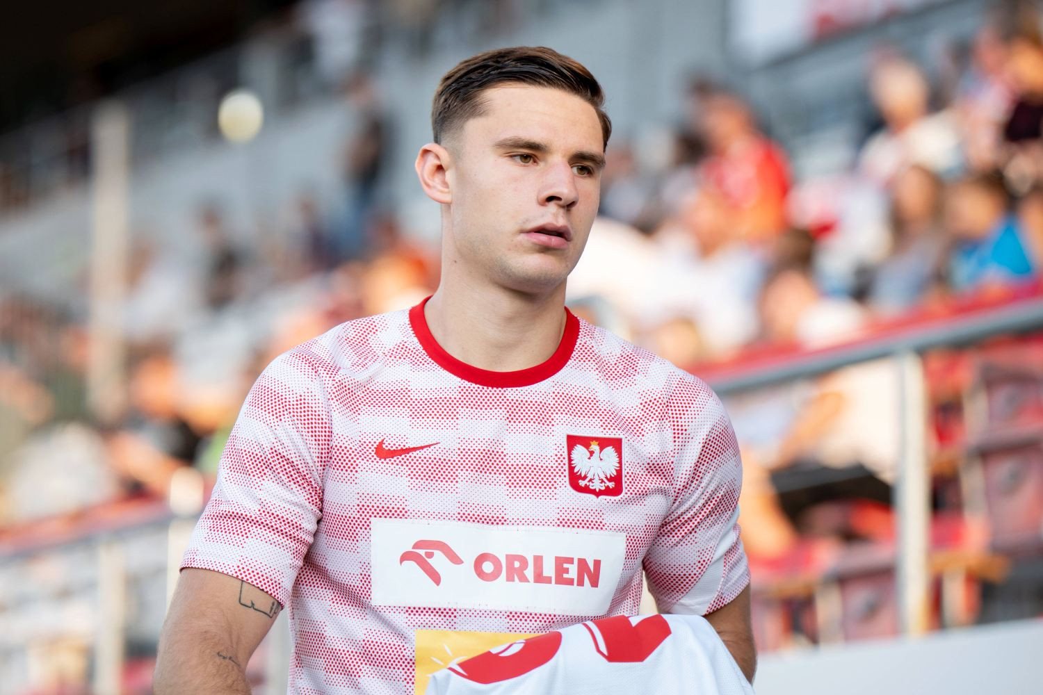 „Kawał wojownika”. We wtorek gol w meczu w reprezentacji, w piątek asysta w Ekstraklasie