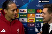 Virgil van Dijk zaskoczony przez Michała Żyrę. „Graliśmy przeciwko sobie w jednym meczu” [WIDEO]