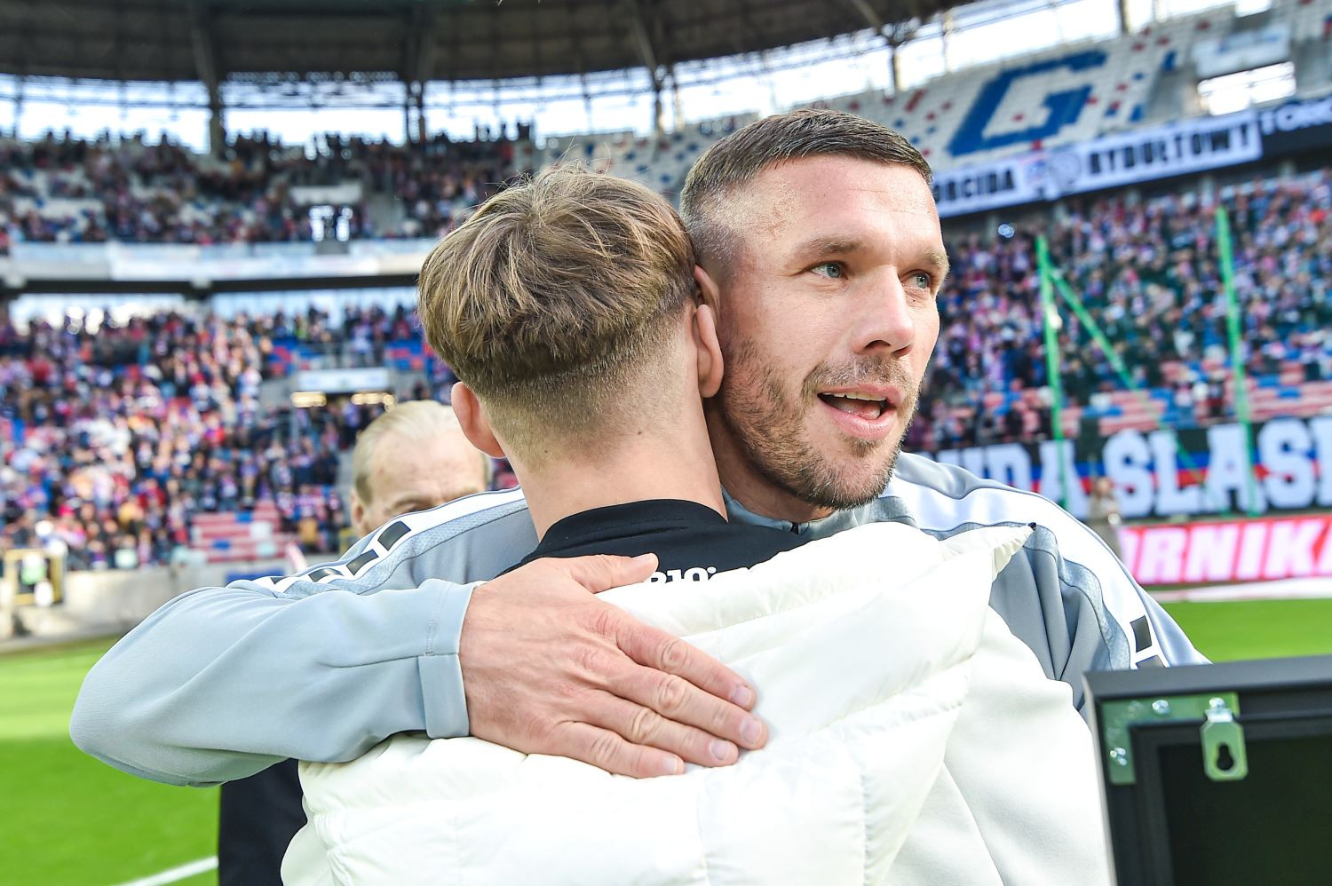 Nowe twarze na treningu Górnika Zabrze. „Jedna pasja. Z ojca na syna” [FOTO]