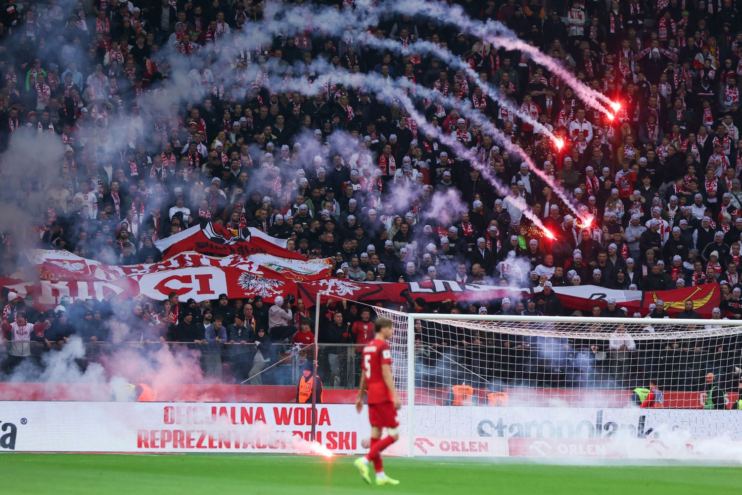 Mecz Polska - Holandia przerwany. Tak to wyglądało [WIDEO]