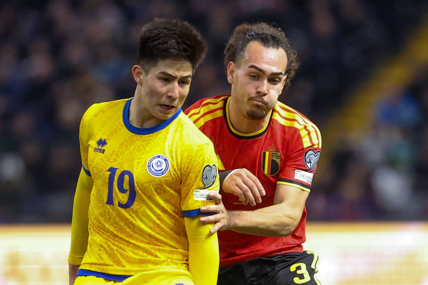 OFICJALNIE: Wielki wyczyn przyszłego piłkarza Chelsea. Kazach najmłodszym strzelcem w historii reprezentacji po golu z Belgią [WIDEO]