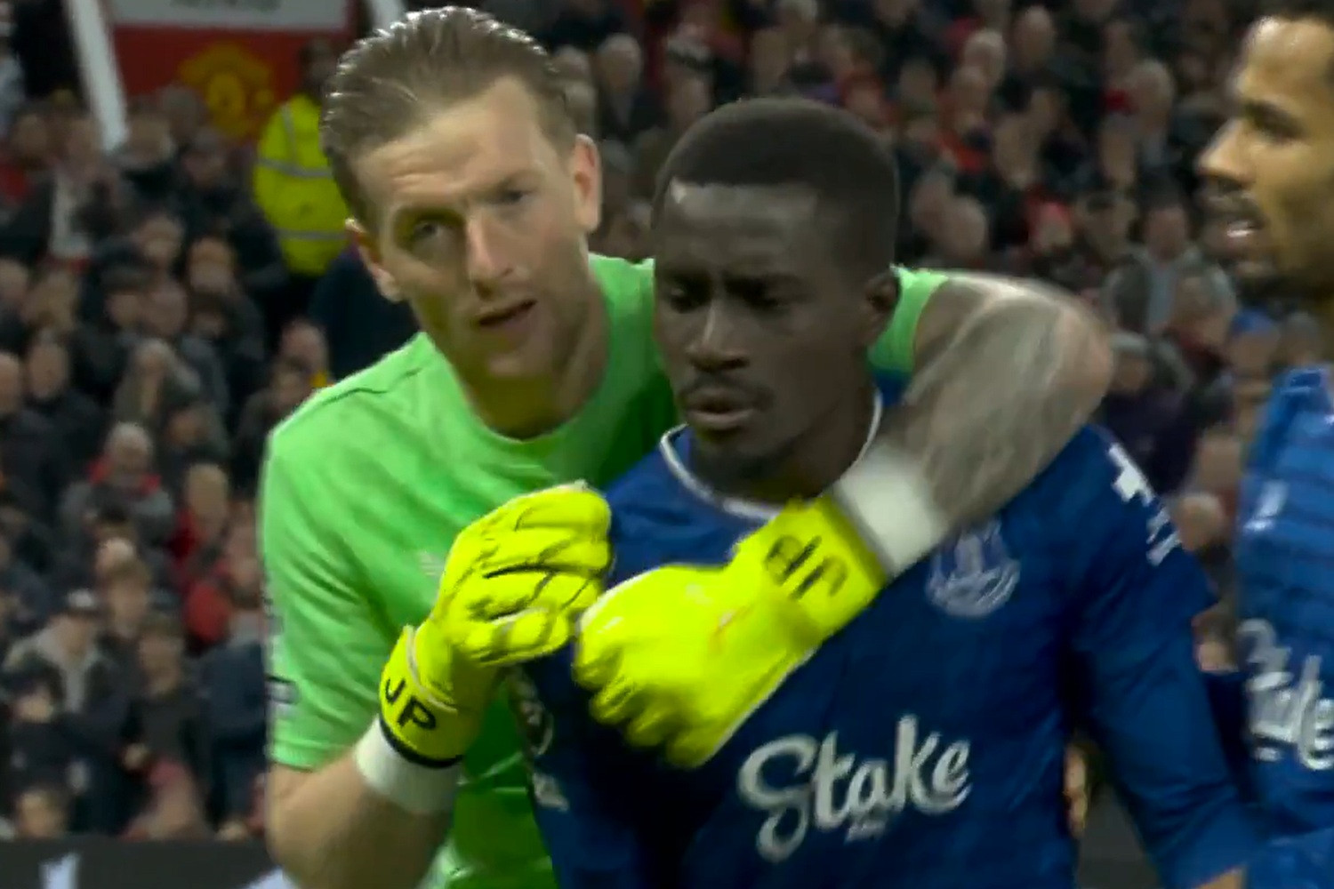 Dzieje się na Old Trafford! Everton prowadzi mimo absurdalnej czerwonej kartki [WIDEO]