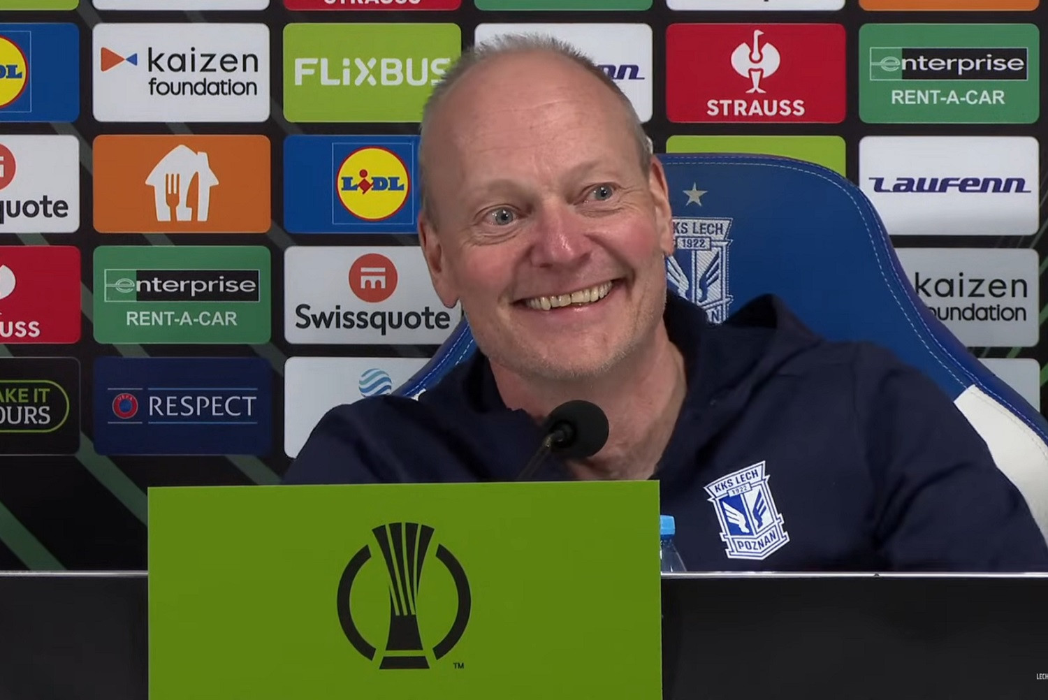 „Mamma mia!”. Piłkarz Lecha Poznań zaskoczony aurą