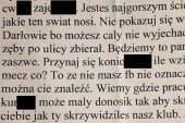 „Oglądaj się za siebie, bo nie znasz dnia ani godziny. Je**** gnida”. Sędzia znalazł tę wiadomość w drzwiach swojego mieszkania