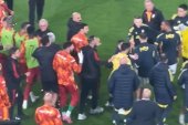 W Turcji jak zawsze gorąco. Awantura przed meczem Fenerbahçe - Galatasaray [WIDEO]