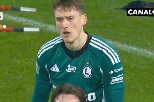 Tak wykończył akcję najdroższy piłkarz w historii Ekstraklasy [WIDEO]. Legia Warszawa nadal bez przełamania