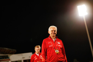 Jacek Magiera obecny na meczu Pucharu Polski [FOTO]. Łączy oba te kluby