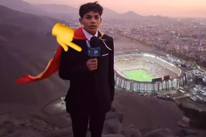 Marzenia nie znają granic. 15-latek podbił internet transmisją finału Copa Libertadores [WIDEO]